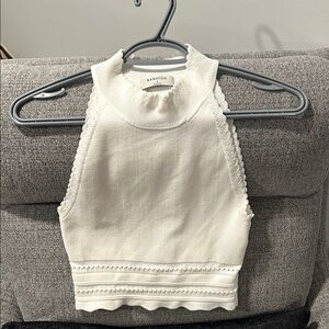 Babaton Cream Knit Top